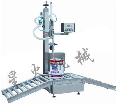 CJ-200B型稱重式液體半自動(dòng)灌裝機(jī)